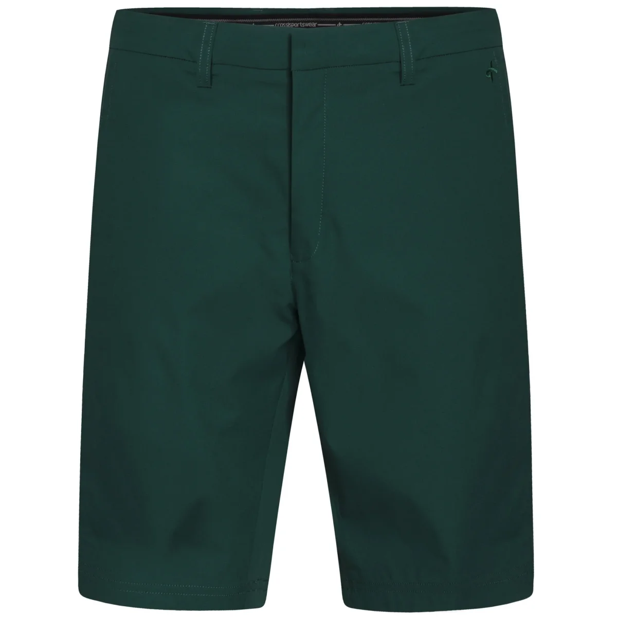 Cross M Byron Lux Herrengolfshorts Dunkelgrün – Bild 2